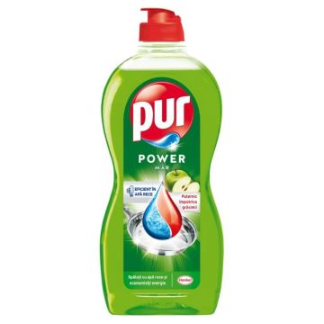 Pur Power Apple Препарат за миене на съдове х450 мл