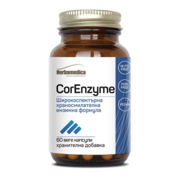 CorEnzyme храносмилателни ензими х60 веге капсули Herbamedica