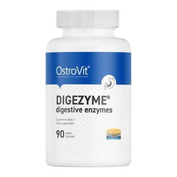 DigeZyme храносмилателни ензими х90 таблетки Ostrovit
