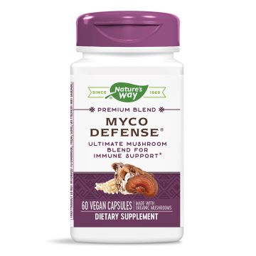 Myco Defense Комплекс от китайски гъби 555мг х60 капсули Nature's Way