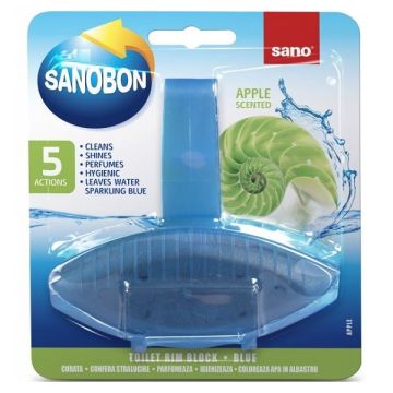 Sano Aple Scented Ароматизатор за тоалетни чинии с аромат на ябълка x1 брой