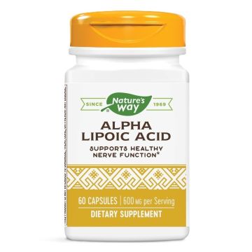 Алфа-липоева киселина 200 mg х60 капсули Nature’s Way