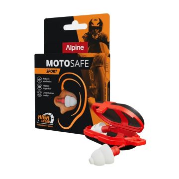 Alpine Moto Safe Sport Тапи за уши за мотоциклетисти х1 чифт