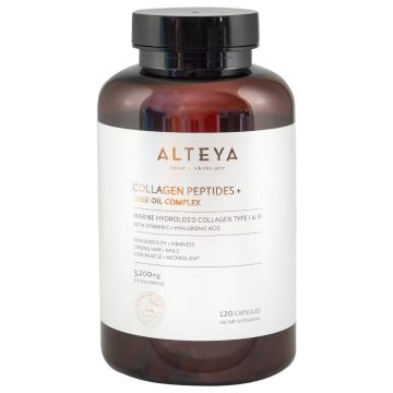 Колаген пептиди с розово масло х120 капсули Alteya Organics