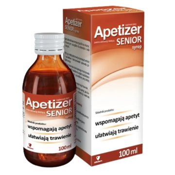 Apetizer Senior Сироп за възрастни стимулиращ апетита х100 мл