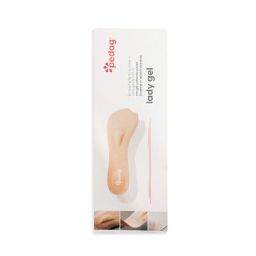 Pedag Lady Gel Силиконова стелка за обувки с висок ток L x2 броя