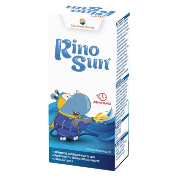 РиноСън Спрей за деца при възпалено гърло х20 мл Sun Wave Pharma