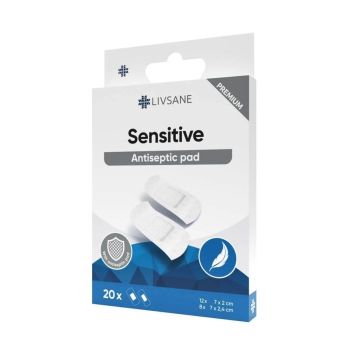 Livsane Sensitive Premium Пластир лента за чувствителна кожа в 2 размера
