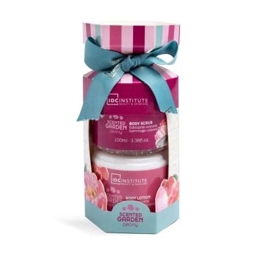 IDC Institute Scented Garden Peony Комплект за тяло от 2 части, 42240 2Ч