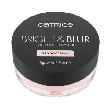 Catrice Bright & Blur Setting Powder Фиксираща пудра за лице 020 Soft Pink