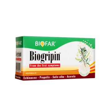 Биогрипин х8 ефервесцентни таблетки Biofar