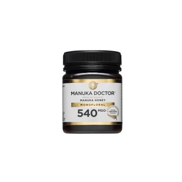 Мед от манука, монофлорен MGO 540 х250 г Manuka Doctor