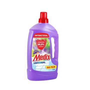 Medix Universal Antivacterial Дезинфекциращ универсален препарат с аромат на фрезия x1,4 литра