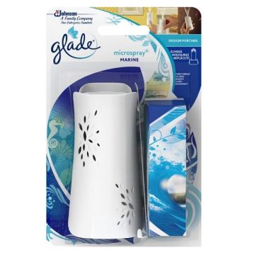 Glade Microspray Marine Ароматизатор за стая с аромат на океан x10 мл