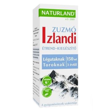 Исландски лишей Сироп за гърло и дихателна система х150 мл Naturland