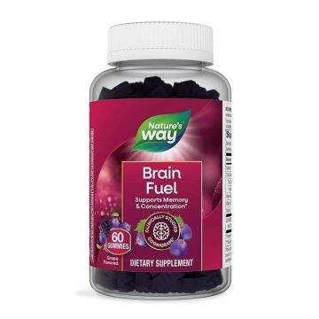Brain Fuel Формула за памет и концентрация х60 желирани таблетки Nature’s Way