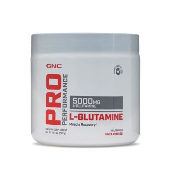 Л-Глутамин на прах 5000 мг х225 грама GNC