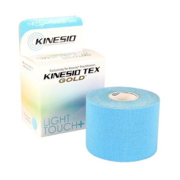 Kinesio Tex Gold Light Touch Кинезиотейп терапевтична лента 5 см x5 м, Blue