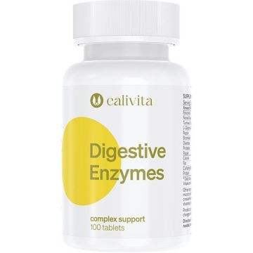 Храносмилателни ензими х100 таблетки Calivita