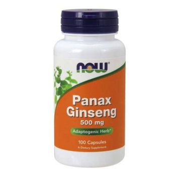 Panax Ginseng Жен-шен 500 мг х100 капсули Now Foods