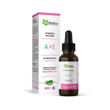 Витамини А + Е за зрението, лигавиците и кожата x30 мл, EkaMedica