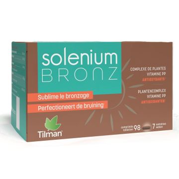 Solenium Bronz за здрава кожа и сияещ тен х98 таблетки Tilman