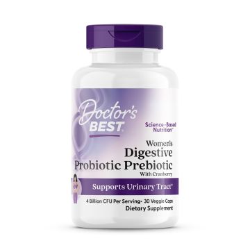Women’s Digestive Пробиотик + Пребиотик и екстракт от боровинка x30 капсули Doctor’s Best