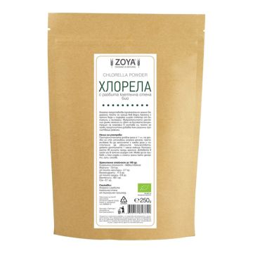 Хлорела с разбита клетъчна стена, био х250 грама Zoya