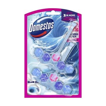 Domestos WC Твърдо тоалетно блокче с аромат на манголия 2х48 грама