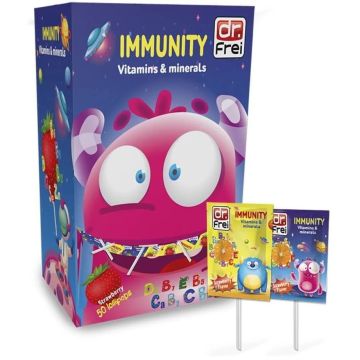 Dr. Frei Immunity Близалка с витамини и минерали х50 броя