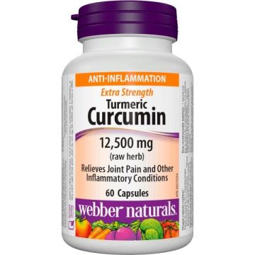 Curcumin Куркума х60 капсули Webber Naturals