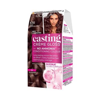 Loreal Paris Casting Creme Gloss Боя за коса без амоняк x120 мл, 515 Iced Chocolate