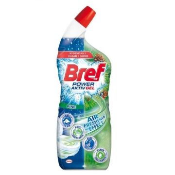 Bref Power Activ Gel Почистващ препарат за тоалетна Pine x700 мл