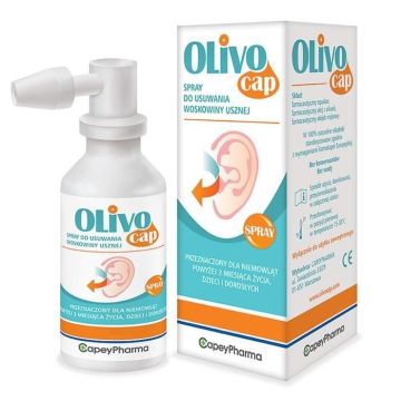 Olivocap Спрей за почистване на ушна кал х40 мл