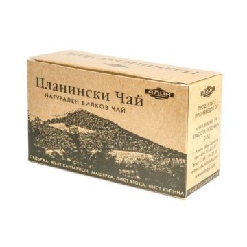 Планински чай, без конец х20 филтърни пакетчета Алин