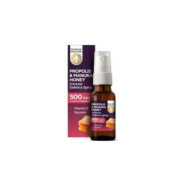 Спрей за уста за имунна защита с прополис и мед от манука 500 MED х20 мл Manuka Doctor