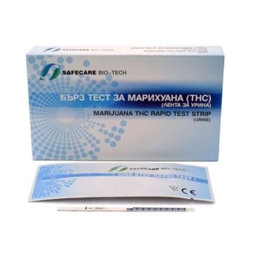 Бърз тест за марихуана (THC) лента за урина x1 брой Safecare