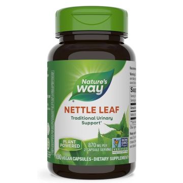 Nettle Листа от коприва за добро кръвообращение 435мг х100 капсули Nature's Way