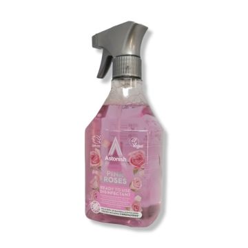 Astonish Pink Roses Дезинфектант за всякакви повърхности x550 мл