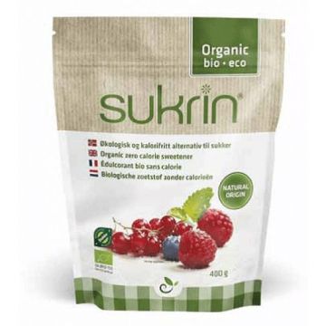 Натурален подсладител еритритол Био х400 г Sukrin