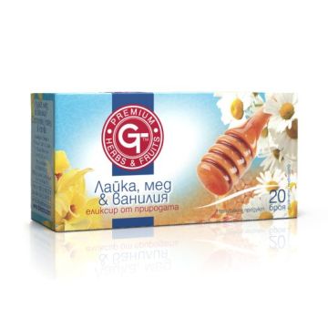 GT Чай с лайка, мед и ванилия х20 пакетчета