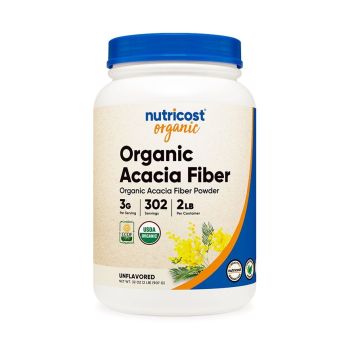Акациеви фибри на прах, Органик пребиотик х907 г Nutricost