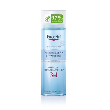 Eucerin DermatoClean Hyaluron 3в1 Мицеларна вода за почистване на лице x200 мл
