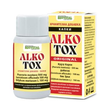 Капки Алкотокс при алкохолна зависимост х50мл Biovital