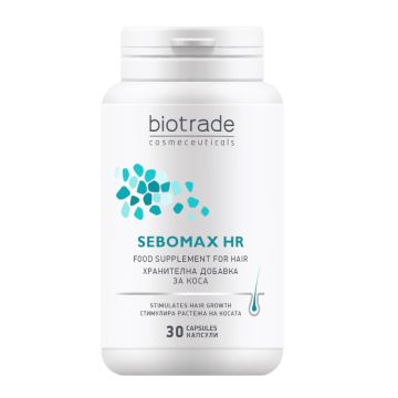 Biotrade Sebomax Hair Regrowth  Хранителна добавка за коса x30 броя капсули