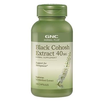 GNC Black Cohosh Черен кохош 40 мг х100 капсули