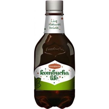 Kombucha Life Естествено газиран чай с канела х500 мл