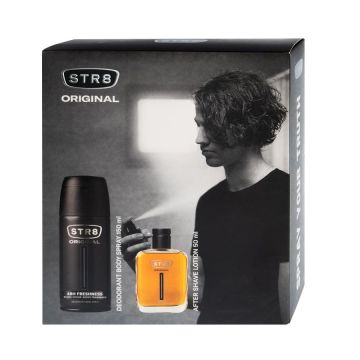 STR8 Original Промо комплект за мъже Лосион за след бръснене и Дезодорант спрей за тяло