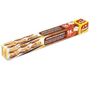 Fino Baking Paper Хартия за печене на листове 42 x 38 см x16 броя