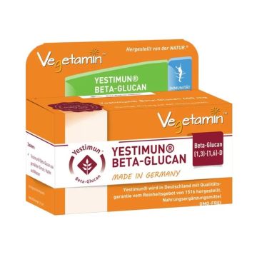 Yestimun Бета-глюкан х60 растителни капсули Vegetamin